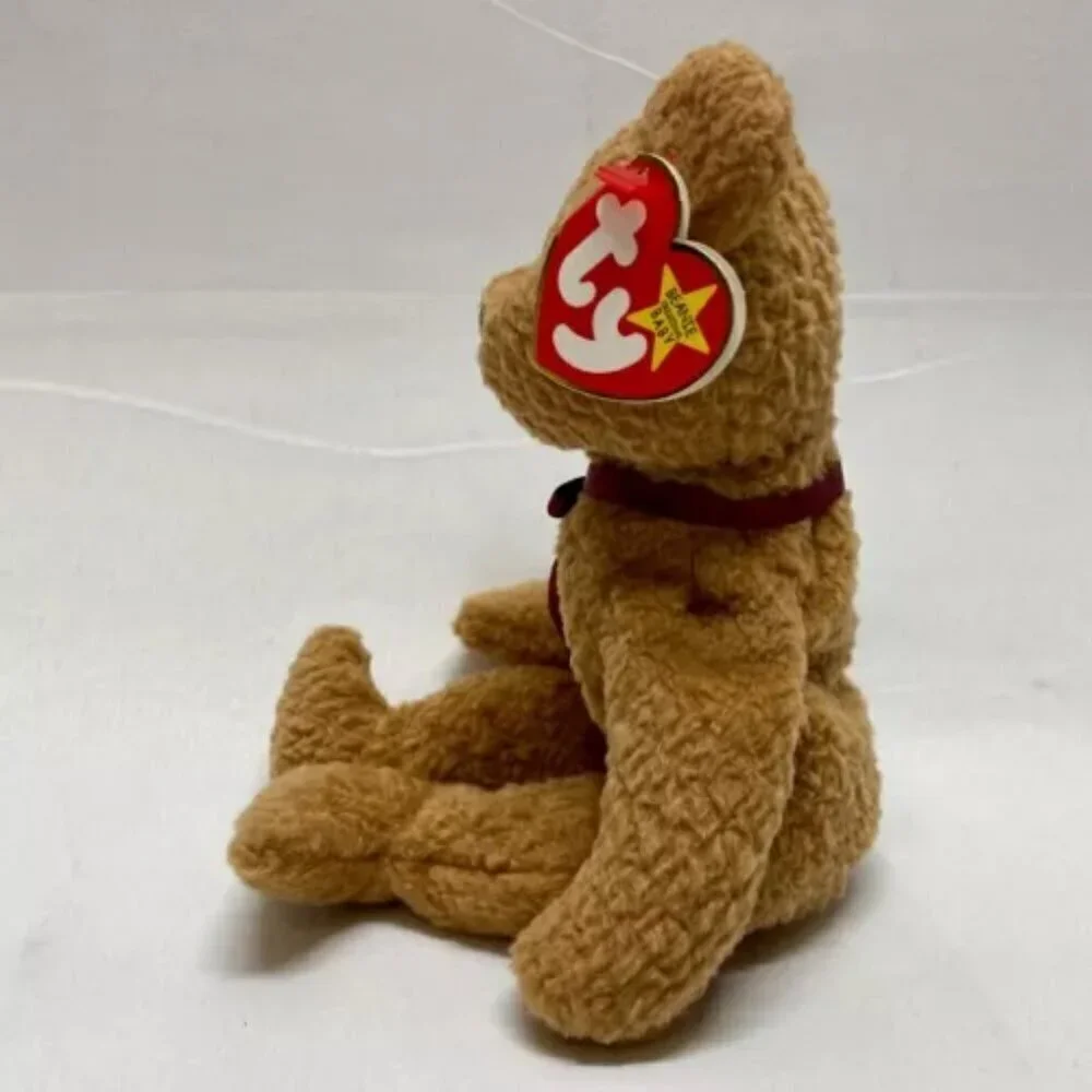 Ty Beanie Babies Curly The Bear Plush Toy - 4052‎
